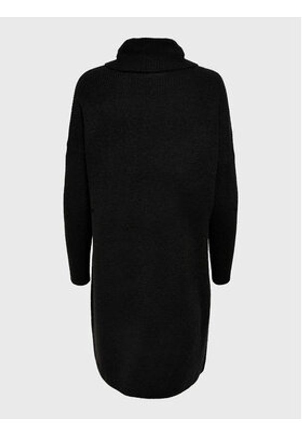 only - ONLY Sukienka dzianinowa Jana 15140166 Czarny Regular Fit. Kolor: czarny. Materiał: syntetyk