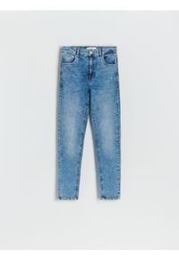 Reserved - Jeansy slim push up - niebieski. Kolor: niebieski #1