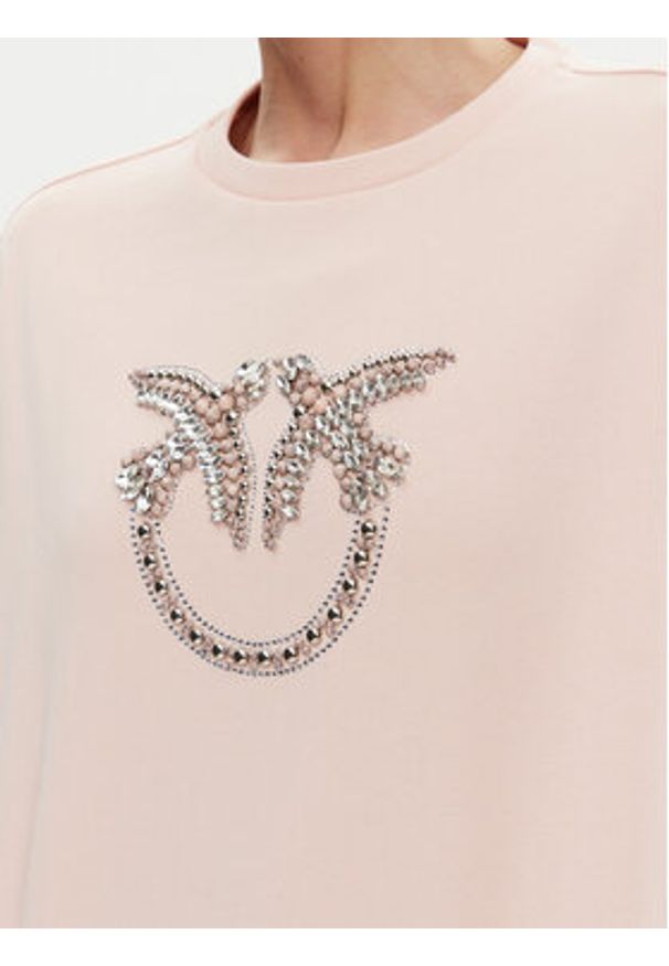 Pinko - PINKO Bluza Nelly 100534 A2G8 Różowy Regular Fit. Kolor: różowy. Materiał: bawełna