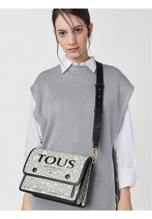 Tous - TOUS Torebka Bandolera M. Audree K Mini 2001576243 Czarny. Kolor: czarny. Materiał: skórzane