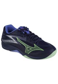 Buty do siatkówki Mizuno Thunder Blade Z M V1GA237011 niebieskie. Zapięcie: sznurówki. Kolor: niebieski. Materiał: syntetyk, guma. Sport: siatkówka #1