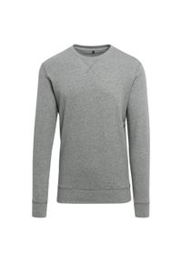 BUILD YOUR BRAND - Wrzosowa, Lekka Bluza Z Okrągłym Dekoltem Unisex Dla Dorosłych. Kolor: szary