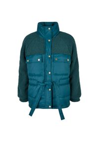 Mieszana kurtka sherpa dla kobiet Urban Classics. Kolor: niebieski, wielokolorowy, różowy. Materiał: puch #1