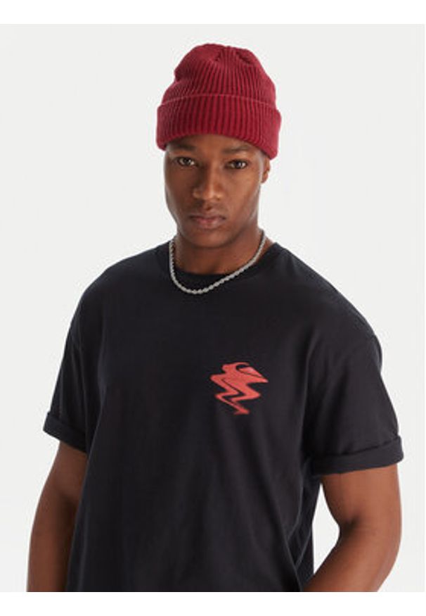 Quiksilver T-Shirt Elderberry EQYZT08200 Czarny Regular Fit. Kolor: czarny. Materiał: bawełna