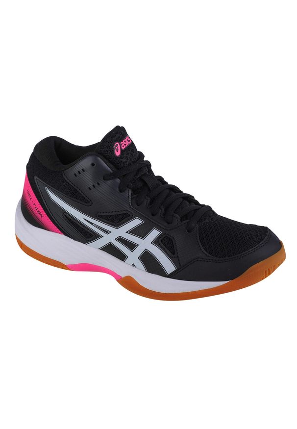 Asics - Buty do siatkówki damskie, ASICS Gel-Task MT 3. Zapięcie: sznurówki. Kolor: czarny, wielokolorowy. Materiał: materiał, syntetyk. Szerokość cholewki: normalna. Sport: siatkówka