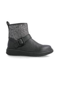 Garvalin Botki dziecięce kolor czarny. Nosek buta: okrągły. Kolor: czarny. Materiał: guma #2