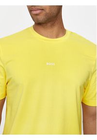 BOSS - Boss T-Shirt Tchup 50473278 Żółty Relaxed Fit. Kolor: żółty. Materiał: bawełna #4
