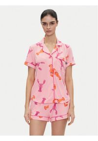 Kate Spade Piżama KSI12749 Różowy Regular Fit. Kolor: różowy