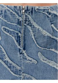 GESTUZ - Gestuz Spódnica jeansowa Larisa 10907039 Niebieski Slim Fit. Kolor: niebieski. Materiał: bawełna