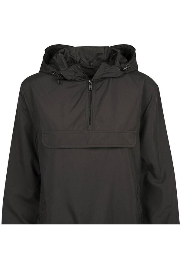 BUILD YOUR BRAND - Kurtka Damska Basic Water Repellent Pull Over Jacket. Kolor: czarny