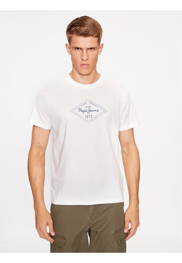 T-Shirt Pepe Jeans. Kolor: biały