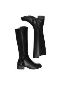 Rieker Kozaki Z9564-00 Czarny. Kolor: czarny. Materiał: skóra #6