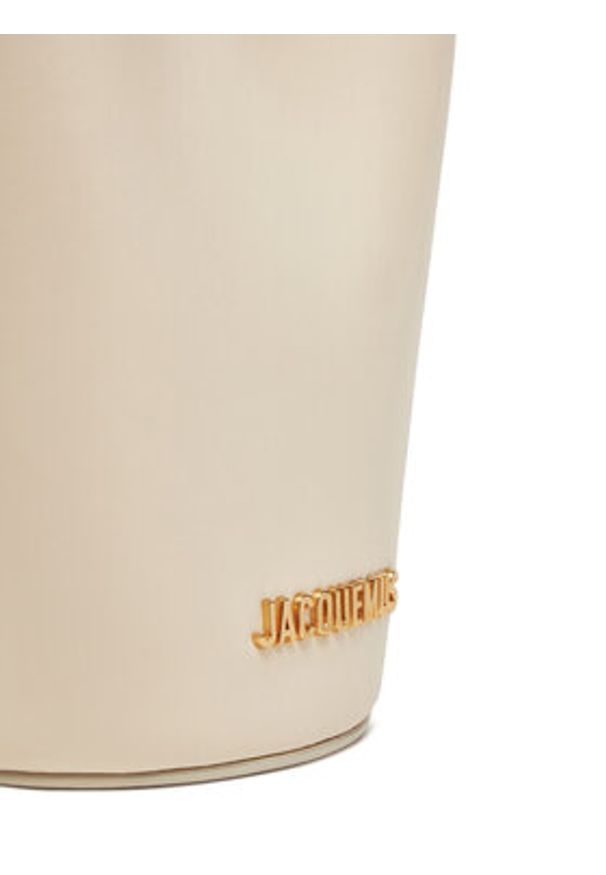 JACQUEMUS Torebka Le Petit Bambol 24H243BA389-3173 Écru. Materiał: skórzane