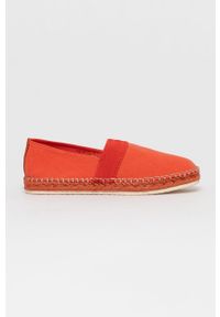 GANT - Gant Espadryle kolor czerwony. Nosek buta: okrągły. Kolor: czerwony. Materiał: guma. Obcas: na obcasie. Wysokość obcasa: niski #1