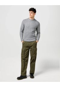 Wrangler - MESKIE SPODNIE WRANGLER CJ LOOSE CARGO IVY GREEN 112371050 #3