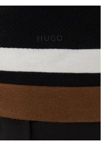 Hugo - HUGO Kardigan Splon 50543770 Czarny Relaxed Fit. Kolor: czarny. Materiał: wiskoza