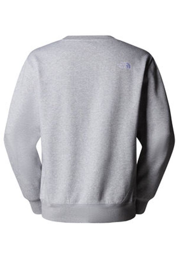 The North Face Bluza Essential NF0A89ET Szary Regular Fit. Kolor: szary. Materiał: bawełna