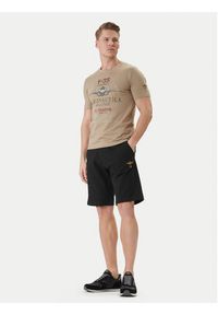Aeronautica Militare Szorty sportowe 261BF0032UF00674 Czarny Regular Fit. Kolor: czarny. Materiał: bawełna. Styl: sportowy #5