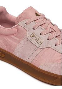 Polo Ralph Lauren Sneakersy 804P04919002 Różowy. Kolor: różowy. Materiał: skóra, zamsz #4