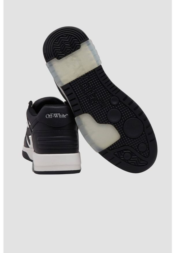 OFF-WHITE Czarne sneakersy Out Of Office Sneaker. Kolor: czarny
