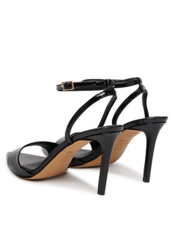 Aldo Sandały Leandra 14298756 Czarny. Kolor: czarny. Materiał: skóra