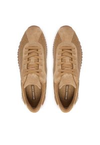 MICHAEL Michael Kors Sneakersy Rhodes 43R6RHFS1L Brązowy. Kolor: brązowy. Materiał: skóra #3