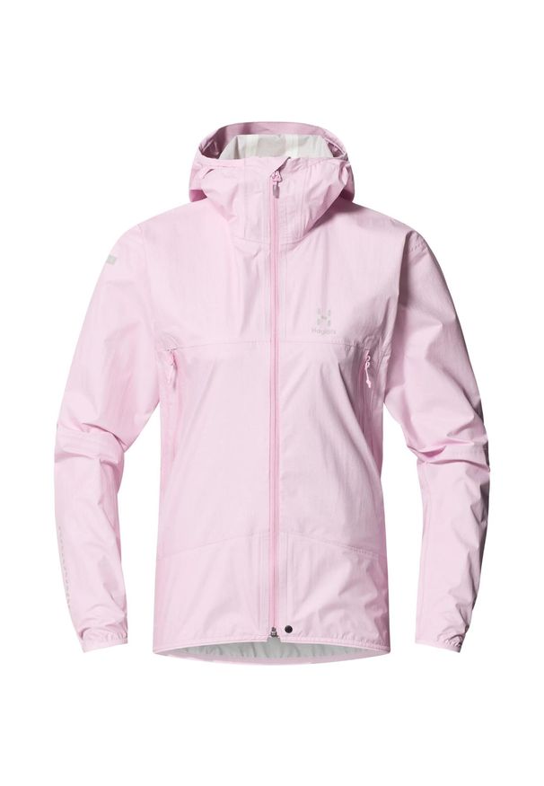 Haglöfs - Kurtka przeciwdeszczowa damska L.I.M Proof Jacket. Kolor: różowy
