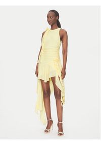 BARDOT - Bardot Sukienka koktajlowa 59046DB Żółty Regular Fit. Kolor: żółty. Materiał: syntetyk. Styl: wizytowy #3