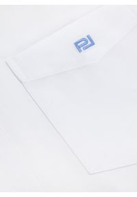 Pako Lorente - PAKO LORENTE – Biała koszula męska. Kolor: biały. Materiał: poliester, bawełna. Długość rękawa: długi rękaw. Długość: długie #9