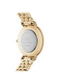 Daniel Wellington Zegarek Petite Roman Numerals 5-Link DW00100682 Złoty. Kolor: złoty