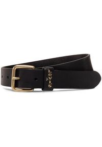 Levi's® Pasek Damski 37460-0052 Czarny. Kolor: czarny. Materiał: skóra #3