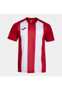 Koszulka z dekoltem w szpic Joma Inter IV. Typ kołnierza: dekolt w kształcie V. Kolor: czerwony, biały, wielokolorowy. Sport: piłka nożna