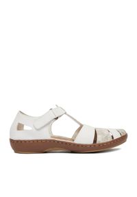 Sandały Rieker. Kolor: biały #1