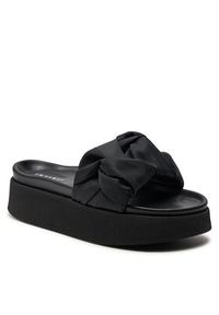 Inuikii Klapki Fjord Flower 70103-126 Czarny. Kolor: czarny. Materiał: materiał #5