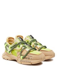 Lacoste Sneakersy L003 Active Rwy 224 1 Sfa 748SFA0076AOI Żółty. Kolor: żółty. Materiał: materiał #3