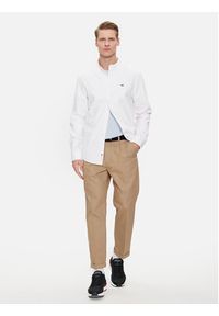 Tommy Jeans Koszula Mao DM0DM18332 Biały Regular Fit. Kolor: biały. Materiał: bawełna #3