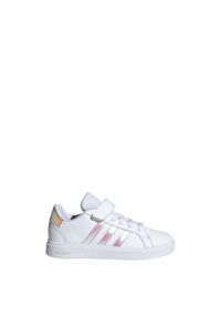 Adidas - Buty Grand Court 2.0 Kids. Kolor: biały, wielokolorowy