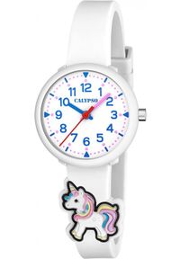 Calypso Zegarek dla dzieci Calypso K5844-1 biały pasek. Kolor: biały #1