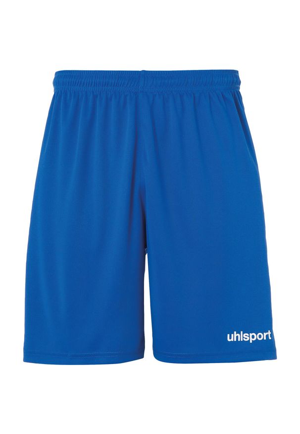 UHLSPORT - Szorty Uhlsport center basic. Kolor: czarny, wielokolorowy, niebieski. Materiał: materiał. Długość: krótkie. Sport: fitness
