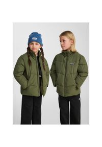 Dziecięca kurtka puchowa Hummel. Kolor: zielony. Materiał: puch #1