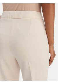 Marella Chinosy Trofeo 2615131081 Écru Slim Fit. Materiał: syntetyk #4