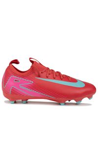 Buty korki Nike JR ZOOM VAPOR 16 ACADEMY FG/MG. Kolor: czerwony, zielony, różowy, wielokolorowy. Model: Nike Zoom. Sport: piłka nożna