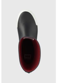 Helly Hansen kalosze damskie kolor granatowy 11661-344. Nosek buta: okrągły. Kolor: niebieski. Materiał: guma #2