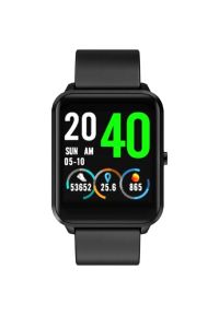 Bemi - Smartwatch BEMI Kix Czarny. Rodzaj zegarka: smartwatch. Kolor: czarny. Styl: sportowy #4