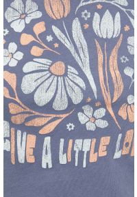 Hollister Co. t-shirt bawełniany kolor szary. Kolor: szary. Materiał: bawełna. Styl: klasyczny #3