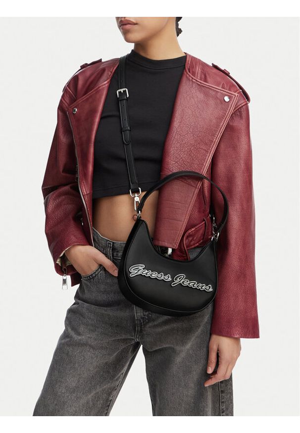 Guess Jeans Torebka WBEO-GUESS-B-014-09 Czarny. Kolor: czarny