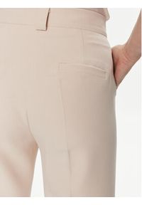 Maryley Spodnie materiałowe 24EB537/43GE Beżowy Relaxed Fit. Kolor: beżowy. Materiał: syntetyk