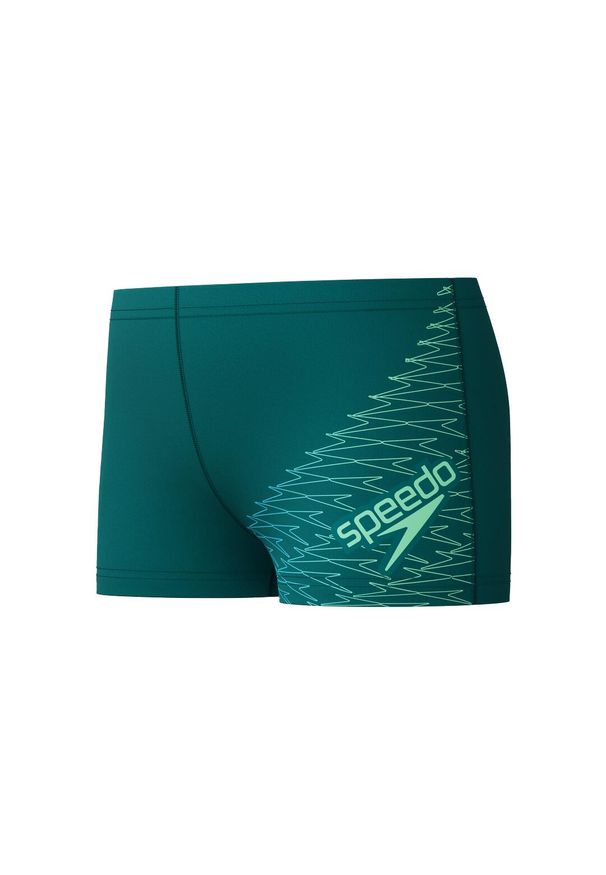 Spodenki kąpielowe Speedo Medley Logo Aquashort junior. Kolor: zielony