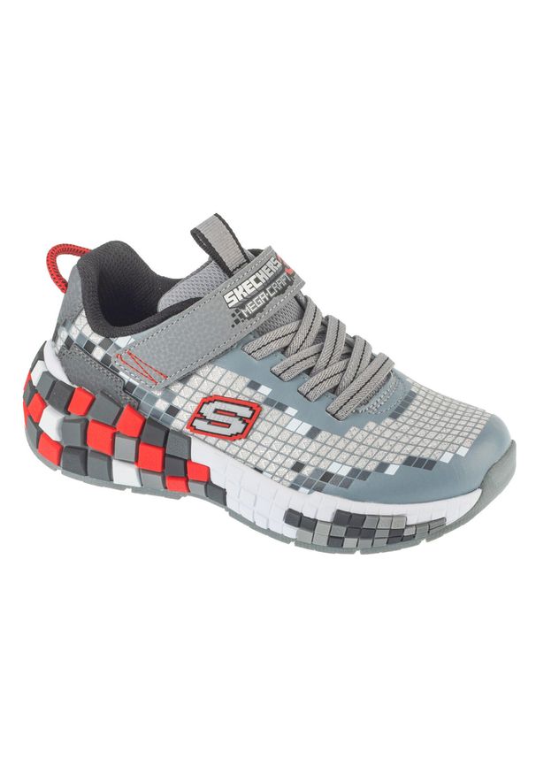 skechers - Buty sportowe Sneakersy chłopięce, Mega-Craft 3.0. Kolor: szary. Model: Skechers Sport. Sport: turystyka piesza