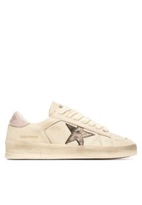 GOLDEN GOOSE - Golden Goose Sneakersy Stardan GWF00128.F007276.82942 Écru. Materiał: skóra
